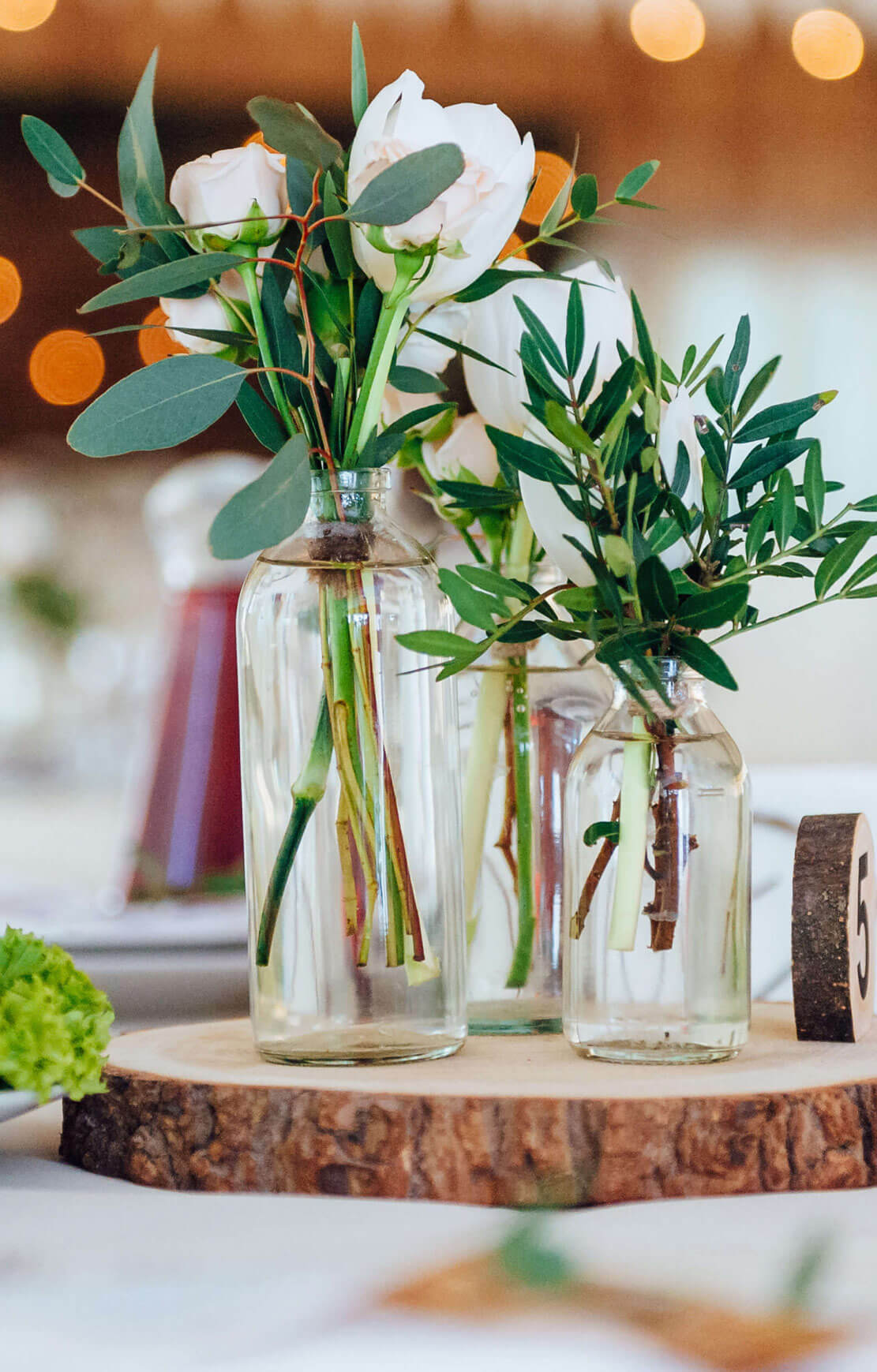 Wedding table setting